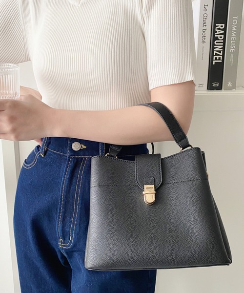 「moment+」 2WAYバッグ FREE ブラウン レディース_画像3