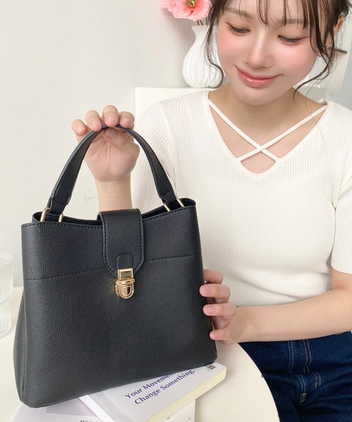 「moment+」 2WAYバッグ FREE ブラウン レディース_画像5