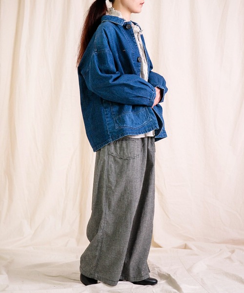 Brocante ワイドパンツ パンツ 「Brocante / ブロカント」 綿麻