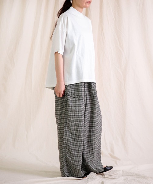 Brocante ワイドパンツ パンツ 「Brocante / ブロカント」 綿麻