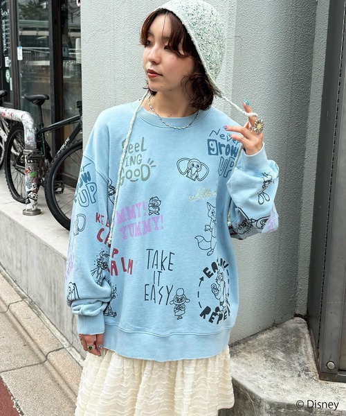 Disney（ディズニー） トレーナー スウェット 「Disney」ズートピア/総