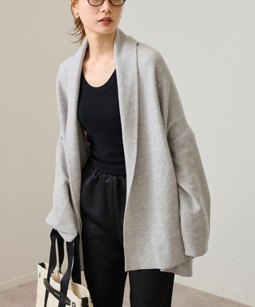 FRAMeWORK（フレームワーク） ニットカーディガン - ブラック