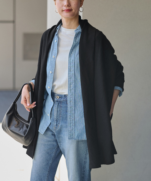 FRAMeWORK（フレームワーク） ニットカーディガン - ブラック