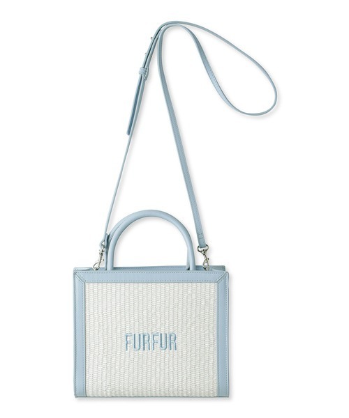 「FURFUR」 2WAYバッグ FREE ブルー レディース_画像2