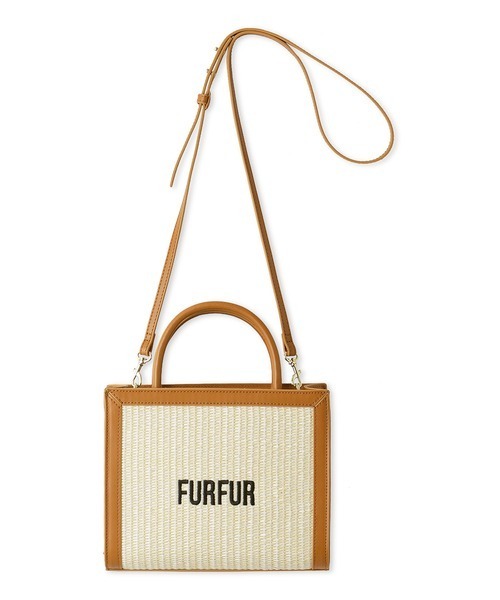 「FURFUR」 2WAYバッグ FREE ブルー レディース_画像3