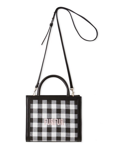 「FURFUR」 2WAYバッグ FREE ブルー レディース_画像4