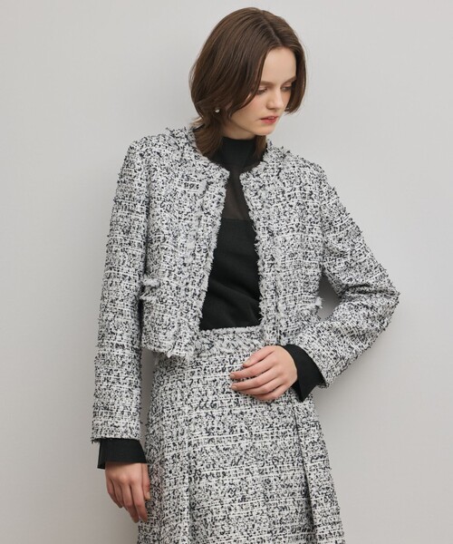 GRACE CONTINENTAL（グレースコンチネンタル） ジャケット ノーカラー