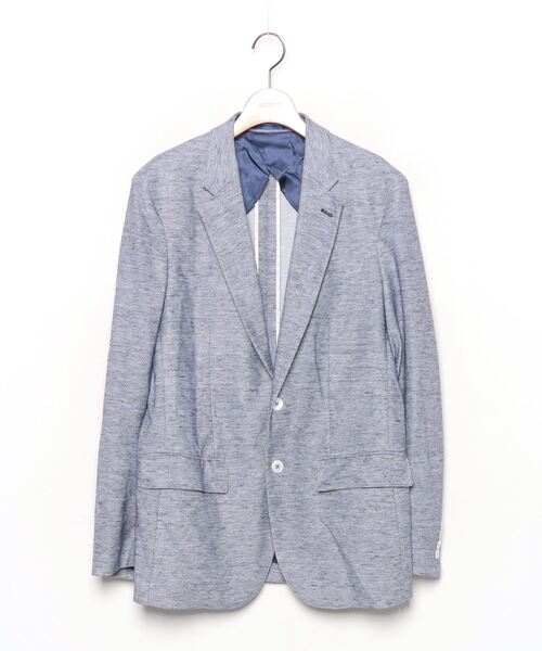 LANVIN en Bleu 「LANVIN Bleu」 テーラードジャケット 50 ブルー