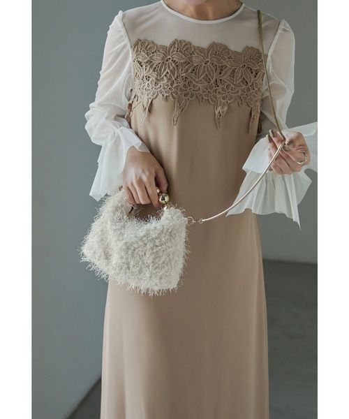 「niana」 2WAYバッグ FREE グレー レディース_画像7