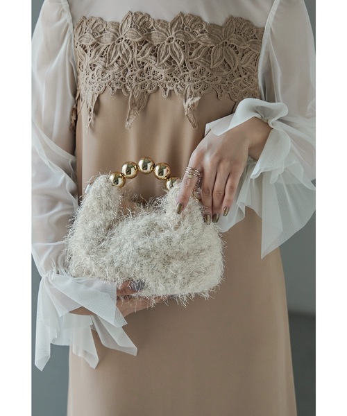 「niana」 2WAYバッグ FREE グレー レディース_画像8