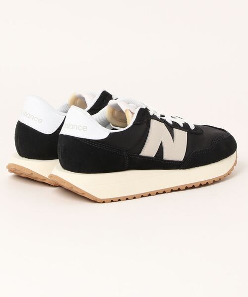 「New Balance」 ローカットスニーカー 24.5cm ブラック レディース_画像3