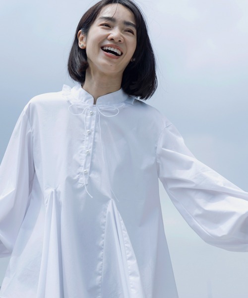 「Sono」 長袖ブラウス F ホワイト レディース_画像3