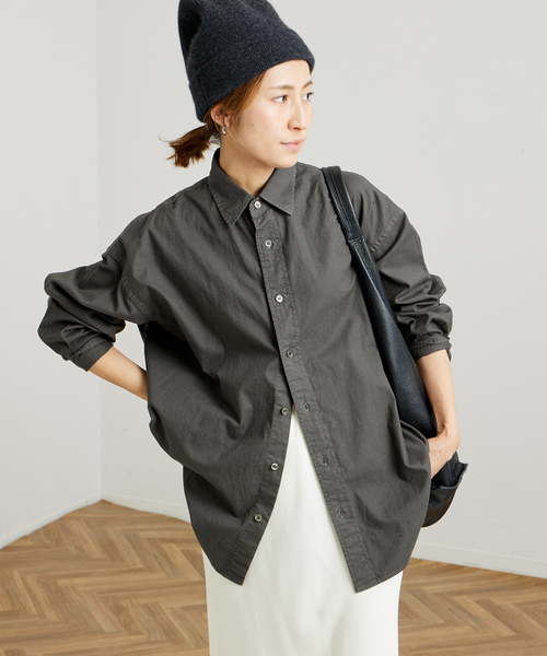 FRAMeWORK（フレームワーク） 長袖シャツ FREE ベージュ レディース