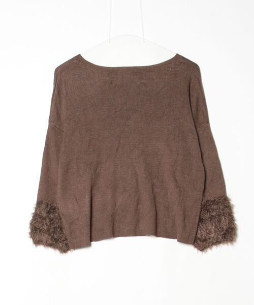「archives」 長袖ニット FREE ブラウン レディース_画像2