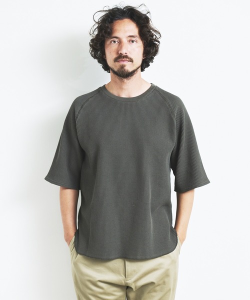 「Magine」 半袖Tシャツ 46 グレー メンズ_画像2