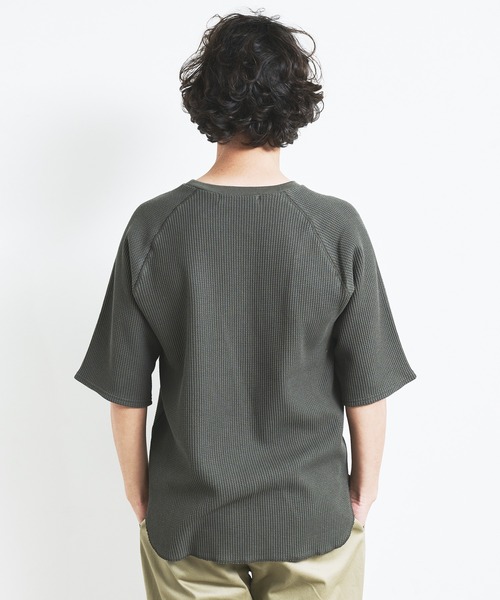 「Magine」 半袖Tシャツ 46 グレー メンズ_画像4