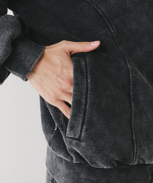 「Adoon plain」 カーディガン MEDIUM 杢グレー メンズ_画像7