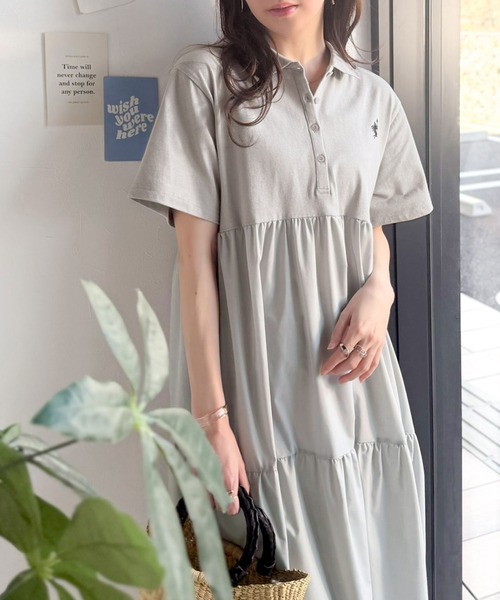 classicalelf（クラシカルエルフ） ワンピース 夏 半袖 さらっと軽やか