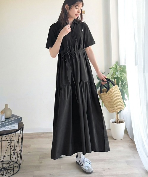 classicalelf（クラシカルエルフ） ワンピース 夏 半袖 さらっと軽やか 