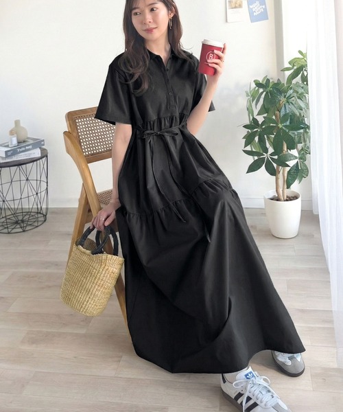 classicalelf（クラシカルエルフ） ワンピース 夏 半袖 さらっと軽やか