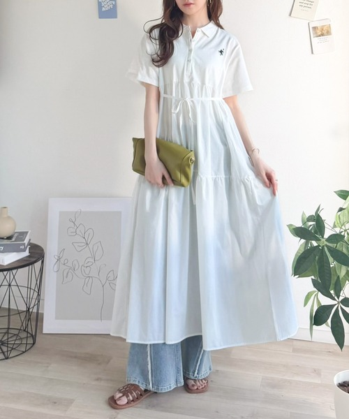 classicalelf（クラシカルエルフ） ワンピース 夏 半袖 さらっと軽やか