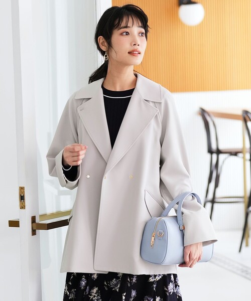 ANY SIS（エニィスィス） トレンチコート コート 「2WAY」エレカジ