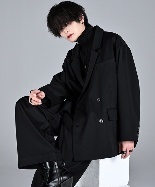 ADRER（アドラー） テーラードジャケット L ブラック メンズ