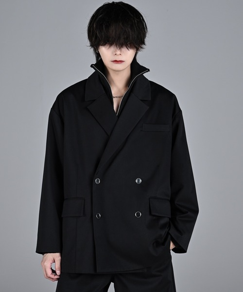 ADRER（アドラー） テーラードジャケット L ブラック メンズ