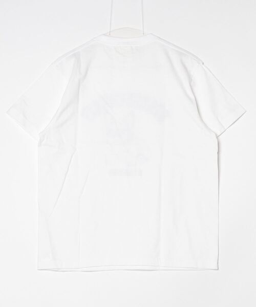 「BEAMS T」 「fLAnsisCA」半袖Tシャツ L ホワイト メンズ_画像2