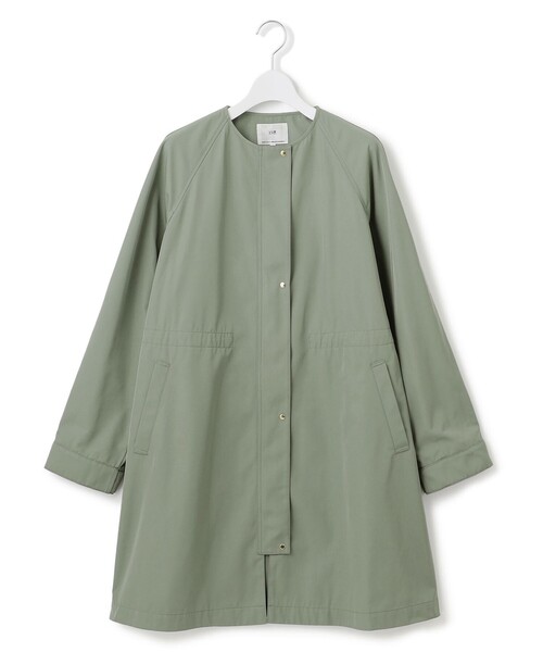 23区（ニジュウサンク） ノーカラーコート 44 ブラック レディース