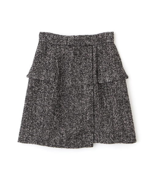 「PROPORTION BODY DRESSING」 ミニスカート MEDIUM グレー レディース_画像2