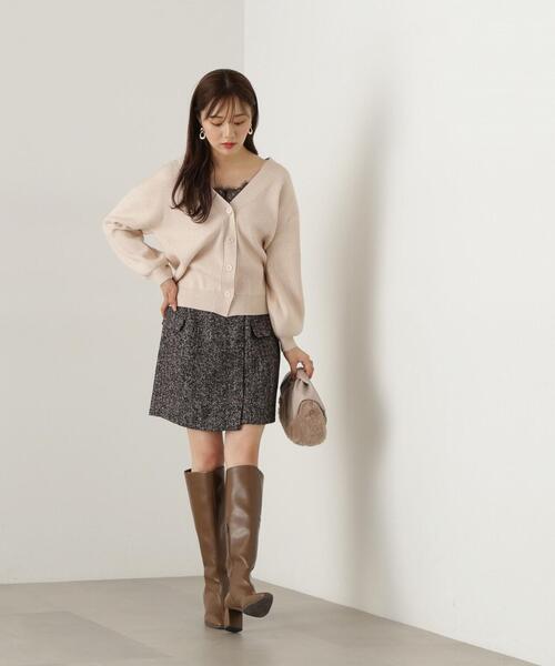 「PROPORTION BODY DRESSING」 ミニスカート MEDIUM グレー レディース_画像6