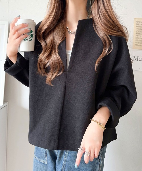 「classicalelf」 長袖カットソー MEDIUM ベージュ レディース_画像9