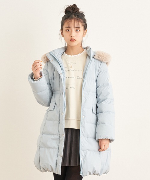 pom ponette junior（ポンポネット ジュニア） 「KIDS」ダウンコート L