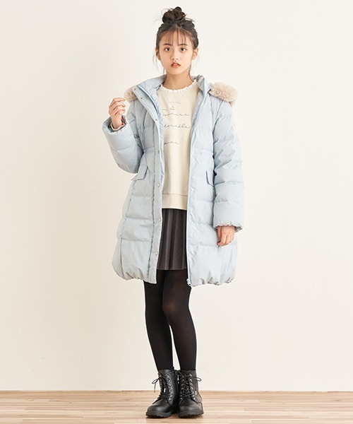 pom ponette junior（ポンポネット ジュニア） 「KIDS」ダウンコート L