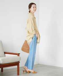 「SLOBE IENA」 長袖シャツ FREE ベージュ レディースの画像5