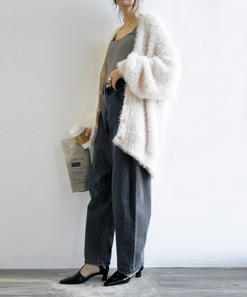 「and it_」 デニムパンツ M アイボリー レディース_画像8