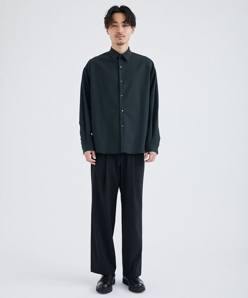 「CITY」 長袖シャツ 1 キナリ メンズ_画像9