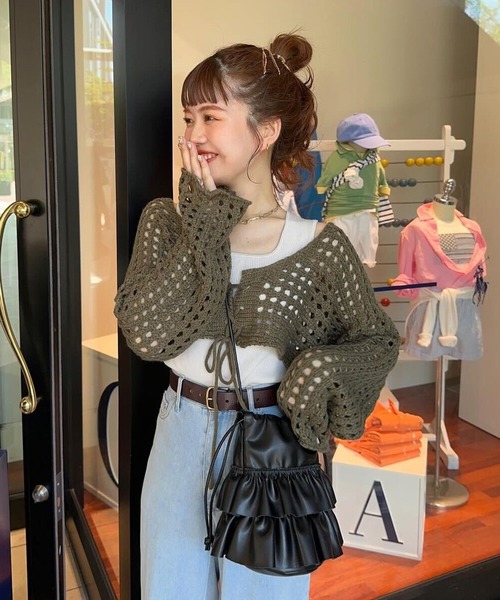 「EFOLE」 トートバッグ FREE シルバー レディース_画像2