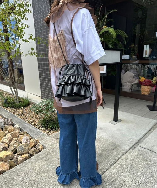 「EFOLE」 トートバッグ FREE シルバー レディース_画像9