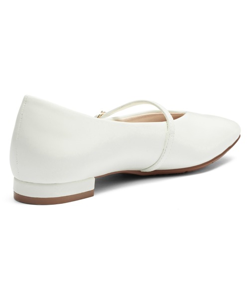 「AcureZ」 フラットパンプス 23.0cm ブラック レディース_画像4