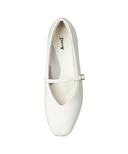 「AcureZ」 フラットパンプス 23.0cm ブラック レディース_画像5