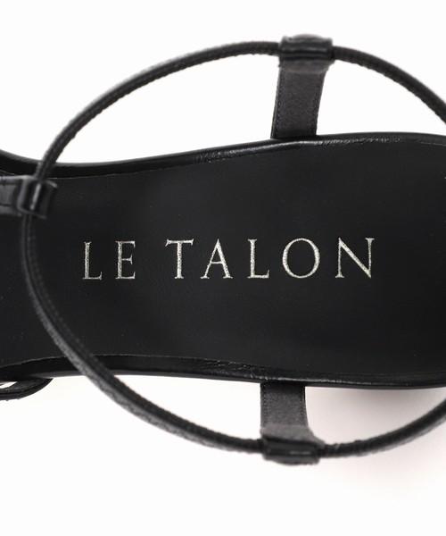 LE TALON（ル タロン） サンダル 5cmオブリークナローストラップ