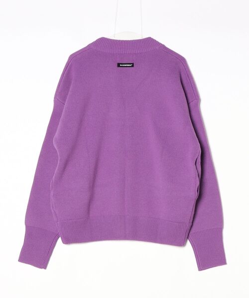 MASONPRINCE ニットカーディガン S パープル メンズ : ZOZOTOWN Yahoo