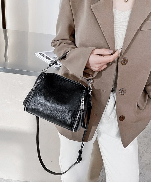 「JOHNNY WOLF」 ショルダーバッグ フリー ブラック メンズ_画像5