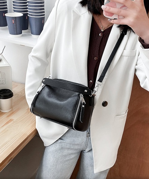 「JOHNNY WOLF」 ショルダーバッグ フリー ブラック メンズ_画像8