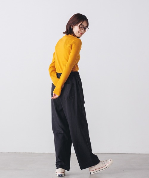 「hunch」 パンツ FREE オレンジ レディース_画像2