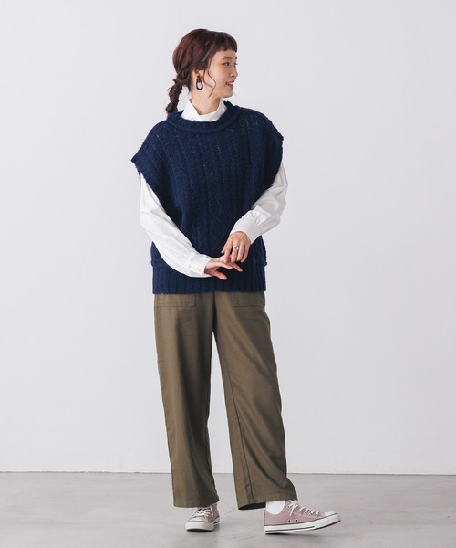 「hunch」 パンツ FREE オレンジ レディース_画像5