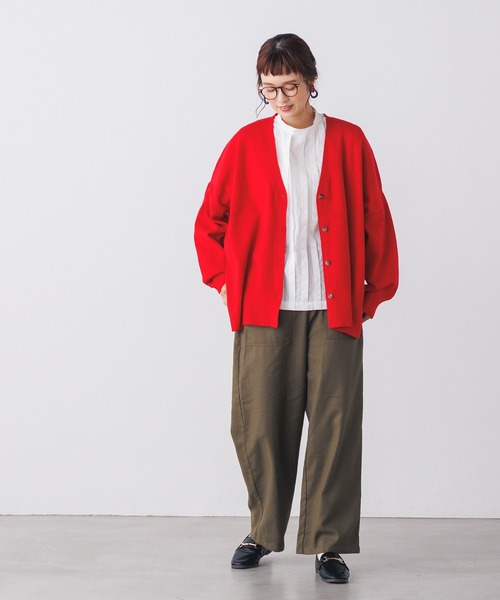 「hunch」 パンツ FREE オレンジ レディース_画像9