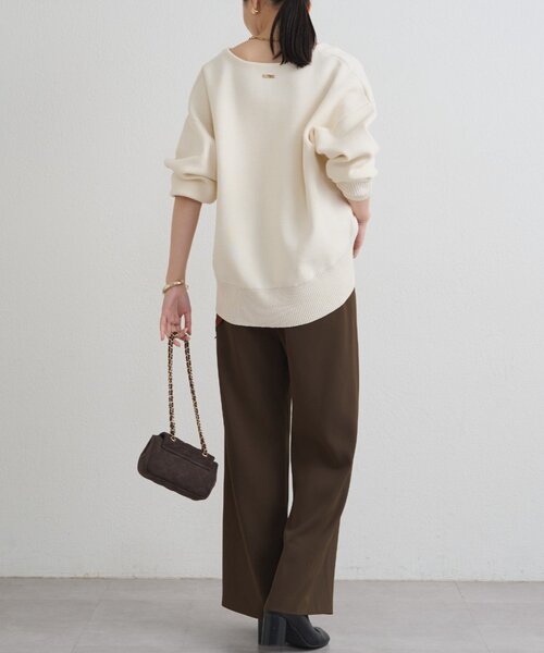 「LOUNGEDRESS」 長袖ニット FREE ブラック レディース_画像4